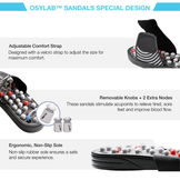 OSYLABTM ACUPRESSURE SANDALS