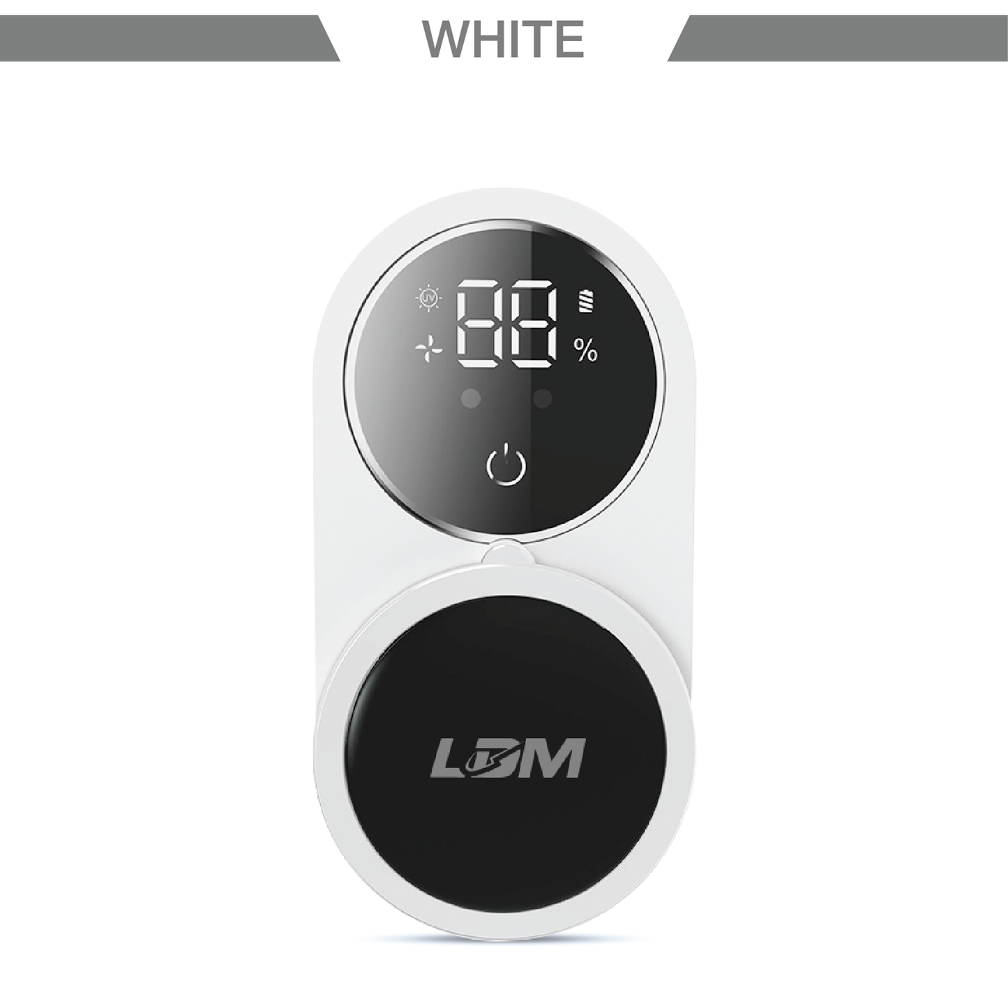 LDM™ UltraClean Pro - UV Toothbrush Sterilizer & Dryer with Smart Sensor and Wall-Mounted Design