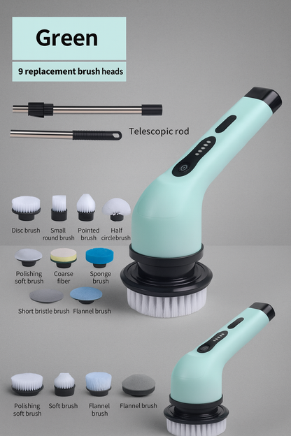 Spinova™ – The 9in1 Electric Cleaning Brush That Does the Scrubbing For You