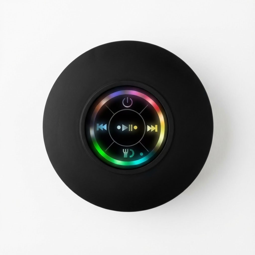 ShowerBox™ RGB Waterproof Suction Bluetooth Speaker