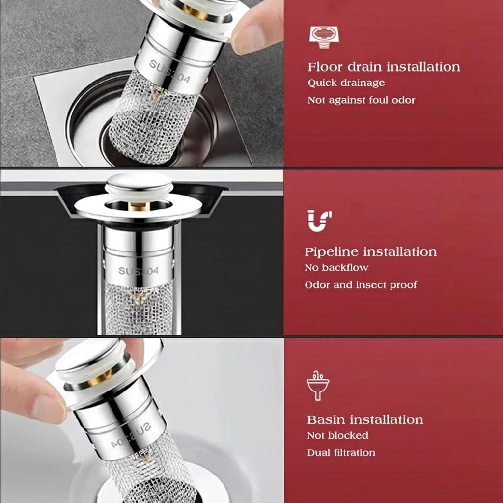 ProSeal™ Pop-Up Drain Core Replacement (34–40mm)